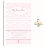 Diamonds & Pearls Angel Brooch - My Daughter (6 Pcs)DAP002